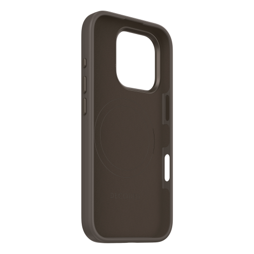 DECODED Silicone Case for iPhone 16 Pro - Black