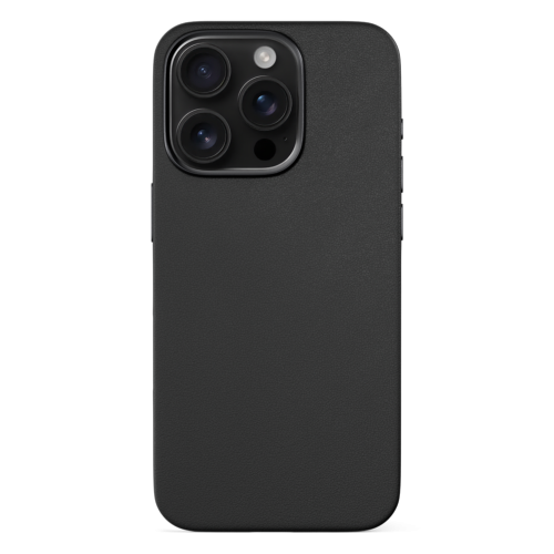 Epico Mag+ Leather Case for iPhone 16 Pro Max - Black