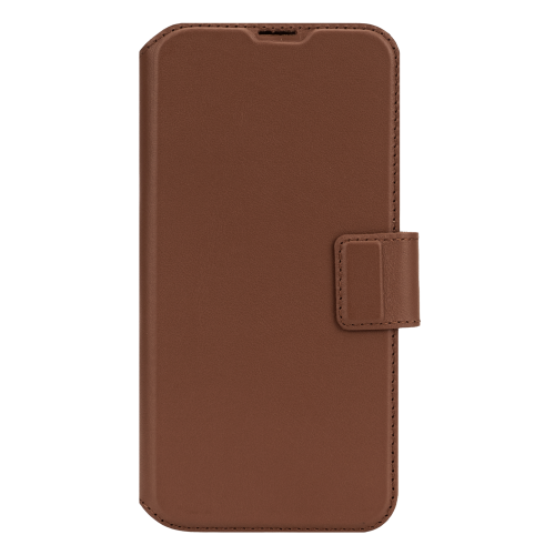 DECODED Leather Wallet Case for iPhone 16 - Tan