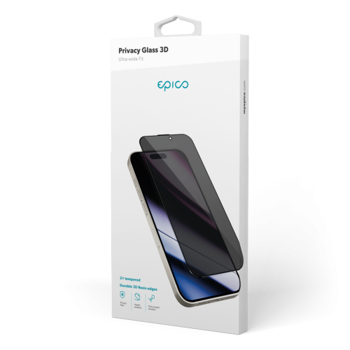 Epico Privacy Glass 3D for iPhone 16e