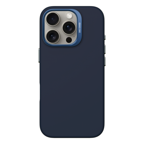 DECODED Silicone Case for iPhone 16 Pro Max - Navy