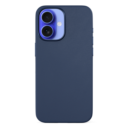 Epico Mag+ Leather Case for iPhone 16 Plus - Blue