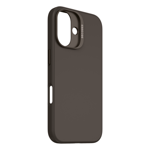 DECODED Silicone Case for iPhone 16 Plus - Black