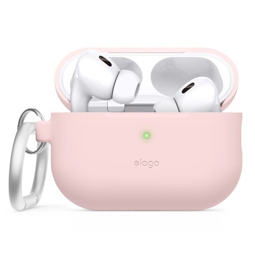 Elago Silicone Hang Case for Airpods Pro 2 - Lovely Pink