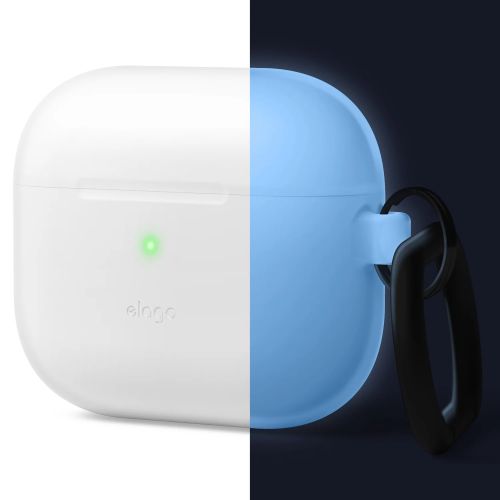 Elago Silicone Hang Case for Airpods (3. gen) - Nightglow Blue