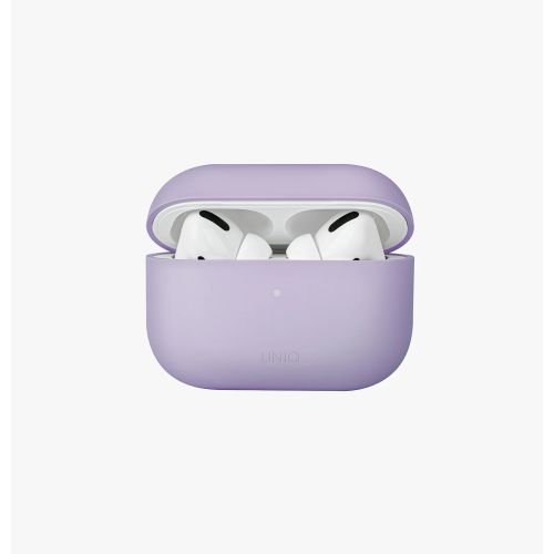 UNIQ Lino Hybrid Liquid Silicon AirPods Pro 2nd Gen (2022) Case - Lilac