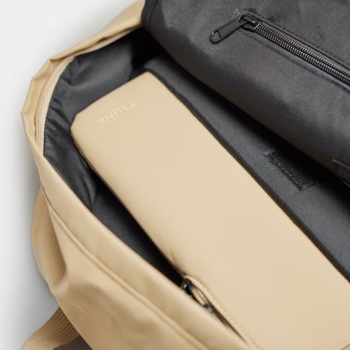 Trunk Waterproof Backpack - Biscotti Beige