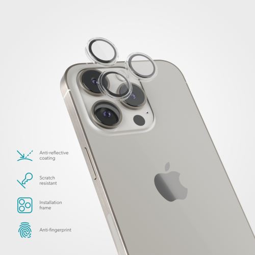 Epico Camera Lens Protector for iPhone 16/16 Plus