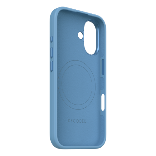 DECODED Silicone Case for iPhone 16 Plus - Light Blue