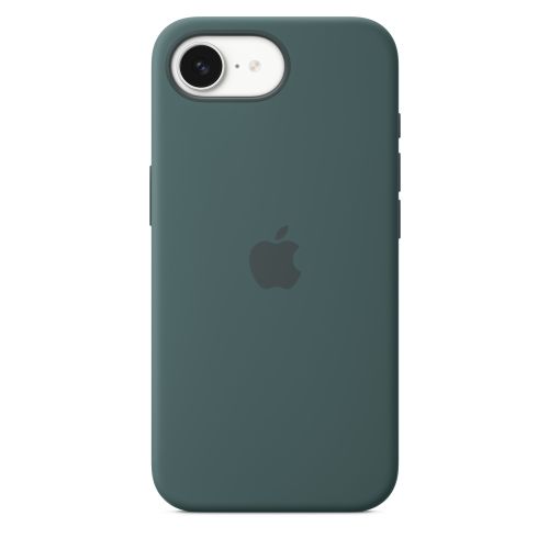 iPhone16e Silicone Case - Lake Green