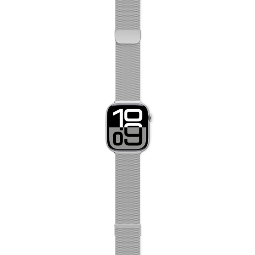 Epico Milanese+ Watch Strap - Silver