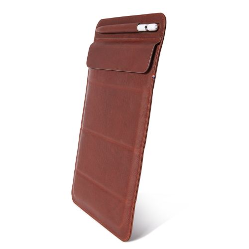 Decoded Leather Foldable Sleeve for iPad up to 11 inch (Brown Oak)