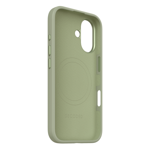 DECODED Silicone Case for iPhone 16 Plus - Jade