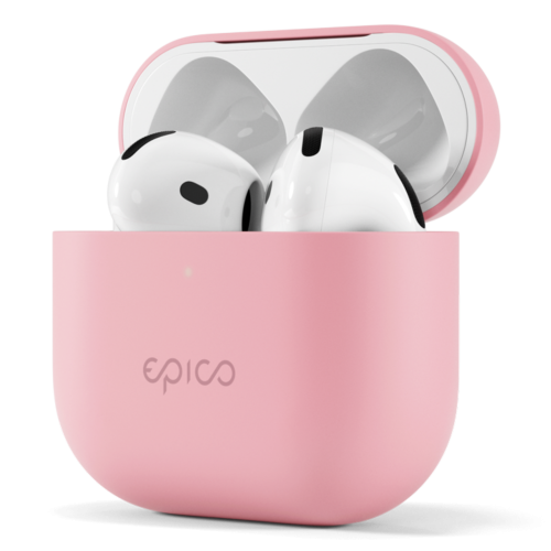 Epico Silicone Cover for Airpods 4 - Pink