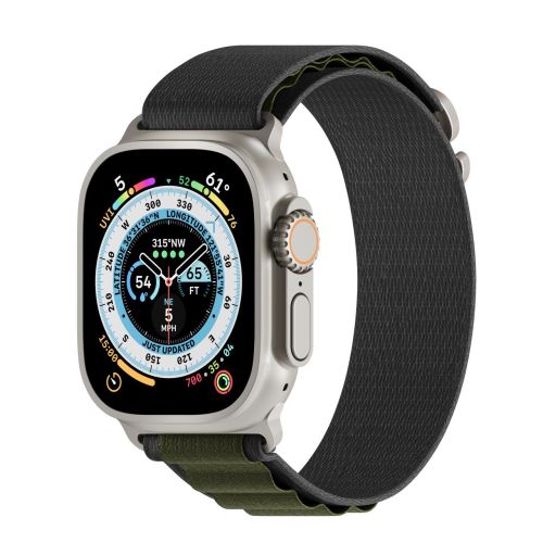 NEXT.ONE Adventure Loop for Apple Watch 44/45/46/49mm - Gray/Green