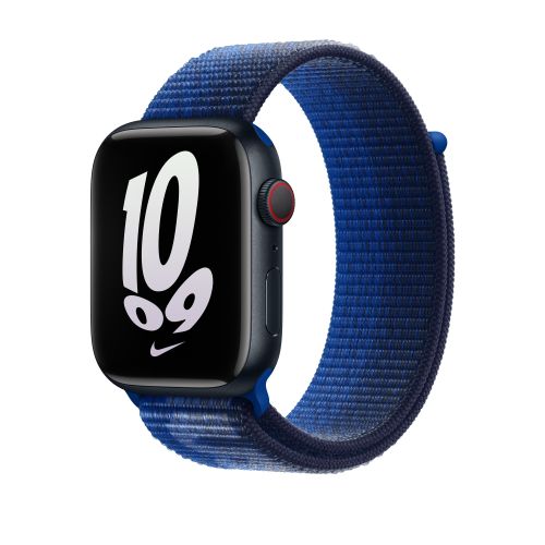 Apple Watch 45mm Nike Sport Loop Game Royal/Midnight Navy