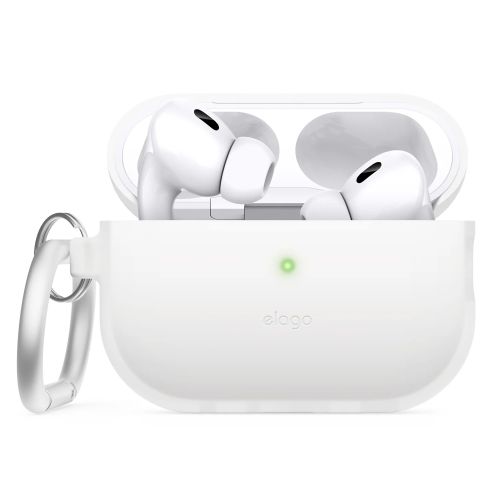 Elago Silicone Hang Case for Airpods Pro 2 - Night Glow Clear