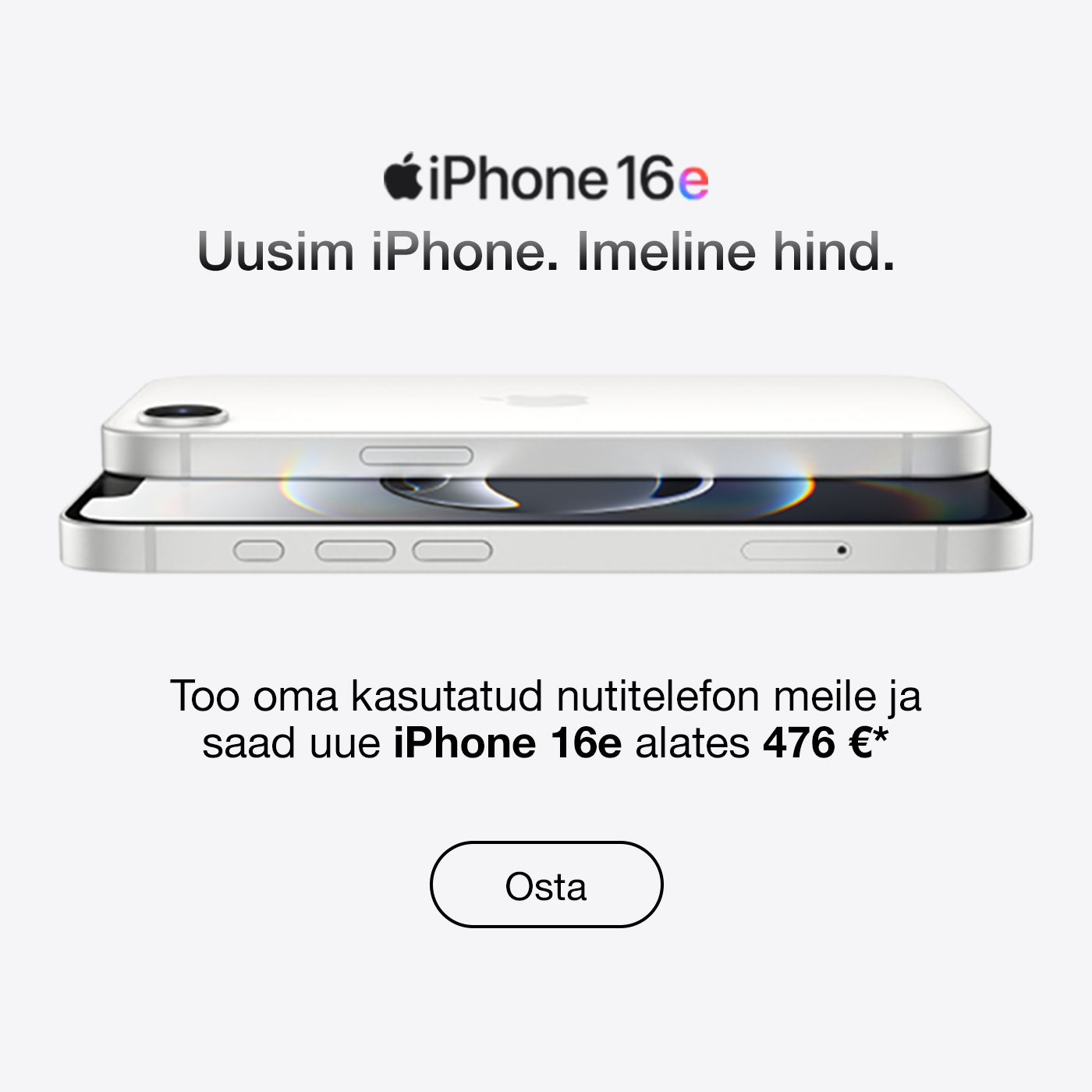 iPhone 16e osta