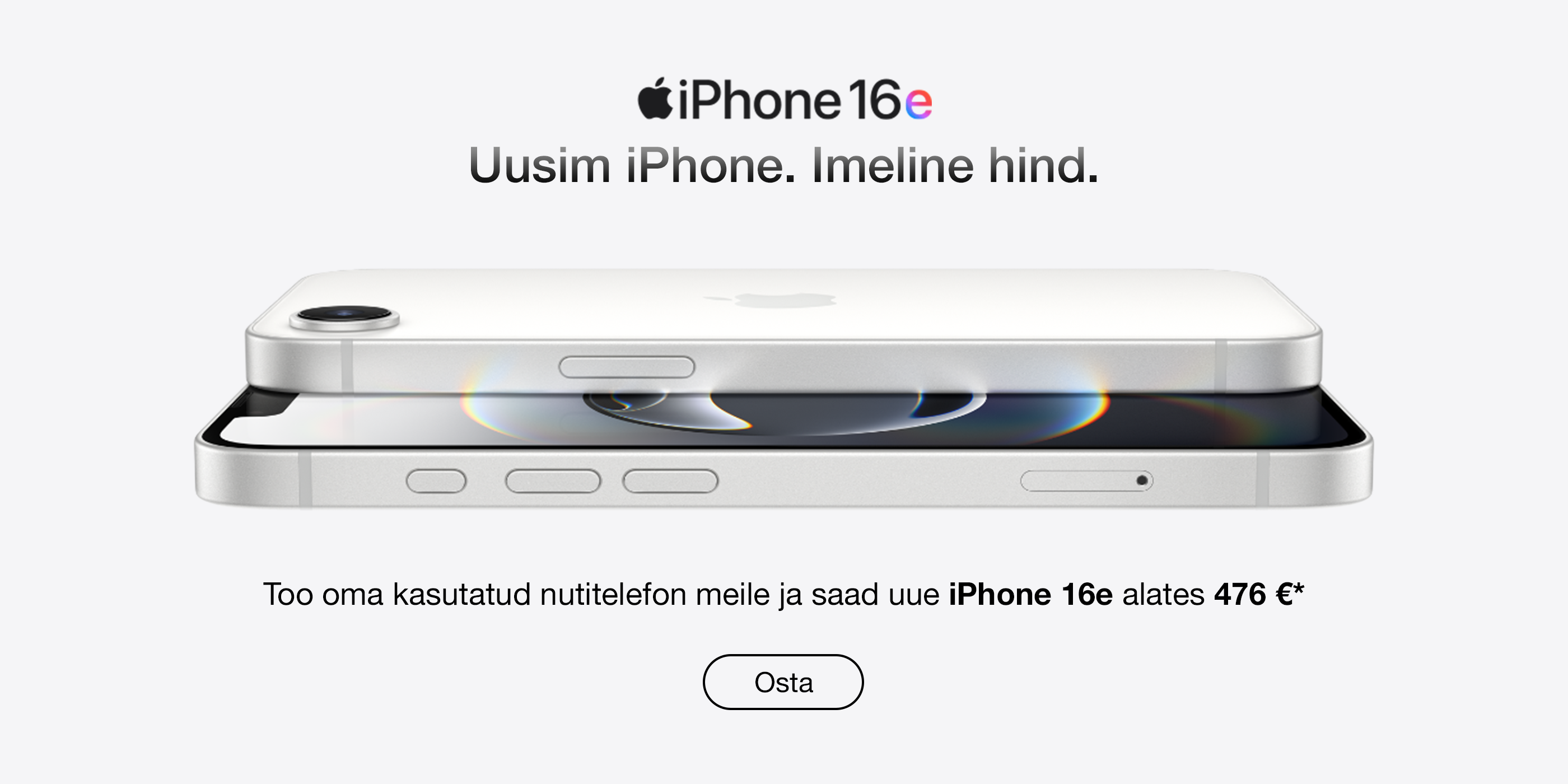 iPhone 16e osta