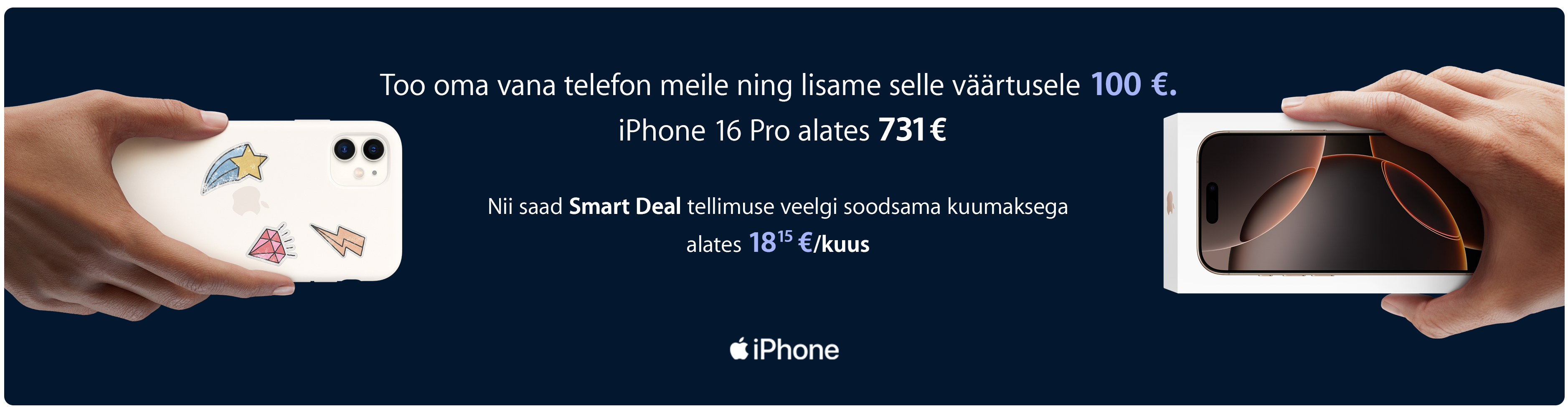 iPhone 16 Pro alates 731€