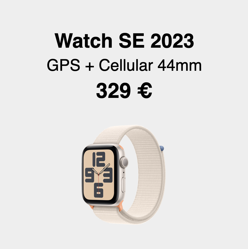 Watch SE 2023 GPS + Cellular 44mm